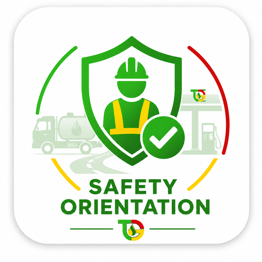 Clean and safe forecourt icon